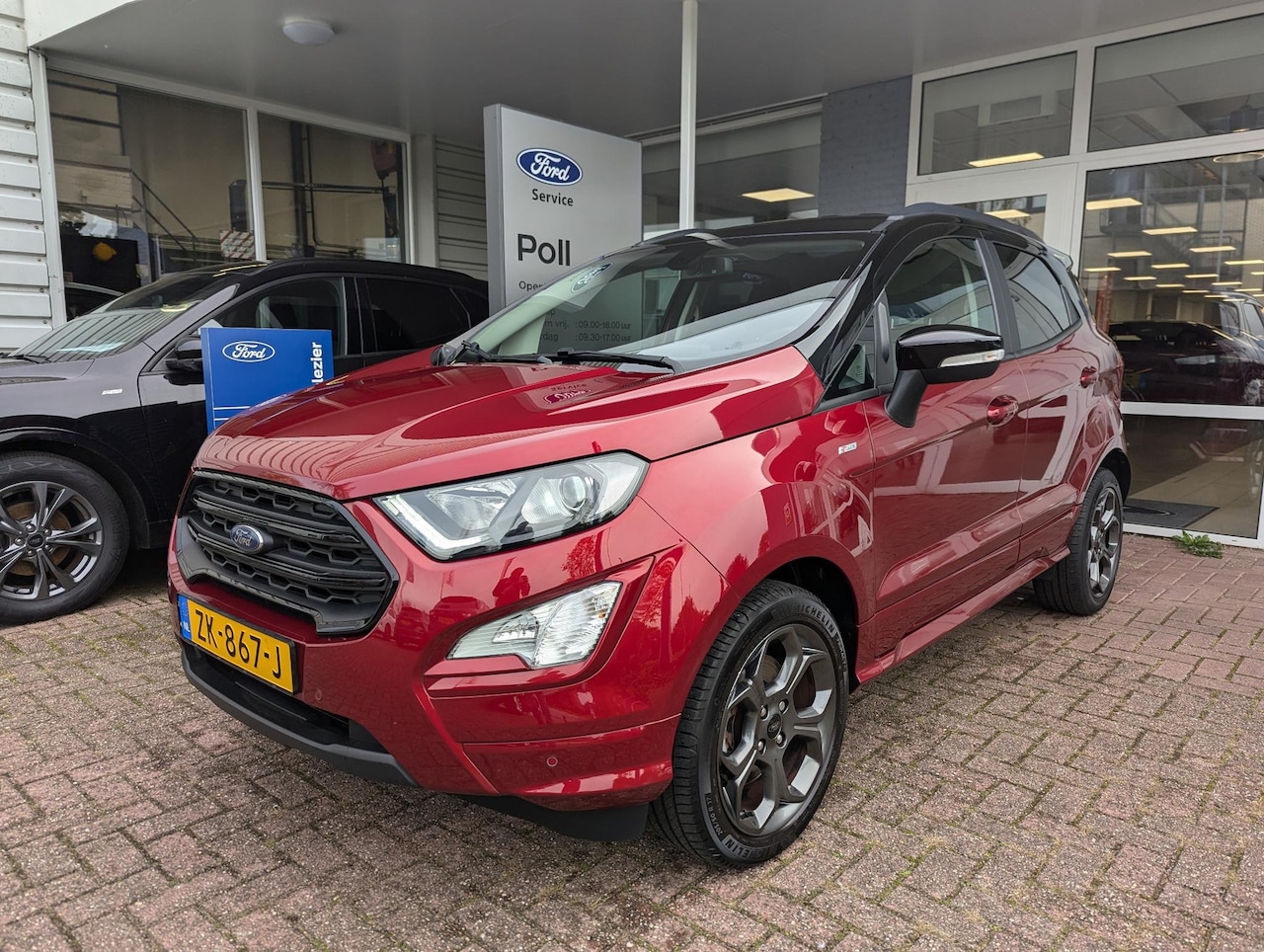 Ford EcoSport - 125pk EcoBoost ST-Line Black B&O Navi Camera Winter Parking Design pack Dodehoek Dealerond - AutoWereld.nl