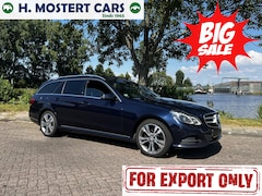 Mercedes-Benz E-klasse - EXTRA LANG * 300 BlueTEC HYBRID Avantgarde 3D CAMERA * PANORAMA * NAVIGATIE * FULL OPTIONS