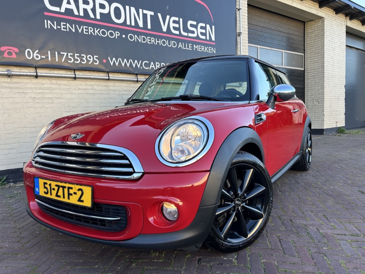 MINI Cooper - Mini 1.6 Leder*Clima*Navi Topstaat! - AutoWereld.nl