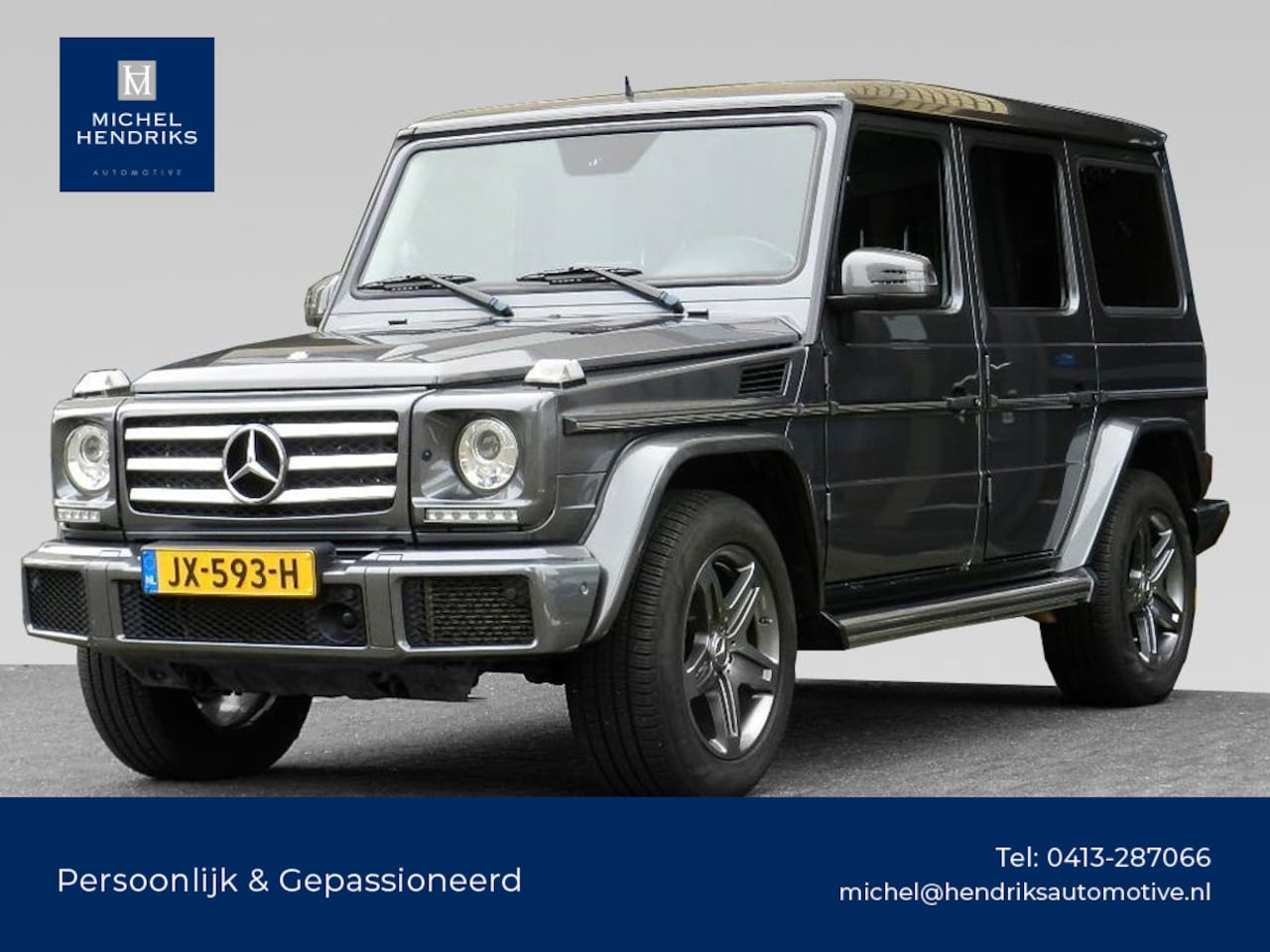 Mercedes-Benz G-klasse - 350 d Designo Graphite - AutoWereld.nl