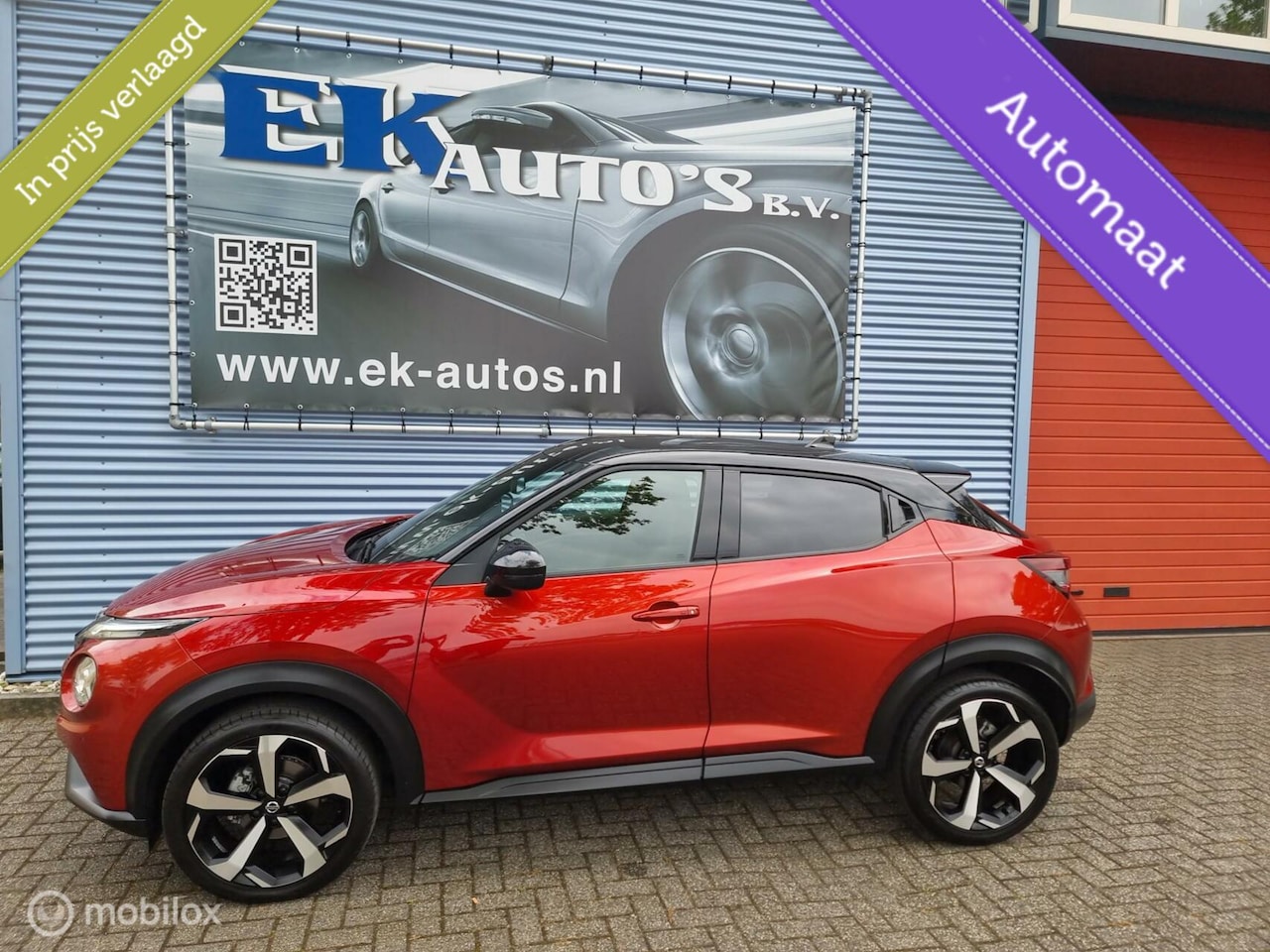 Nissan Juke - 1.0 DIG-T Acenta Automaat-7 Compleet !! - AutoWereld.nl