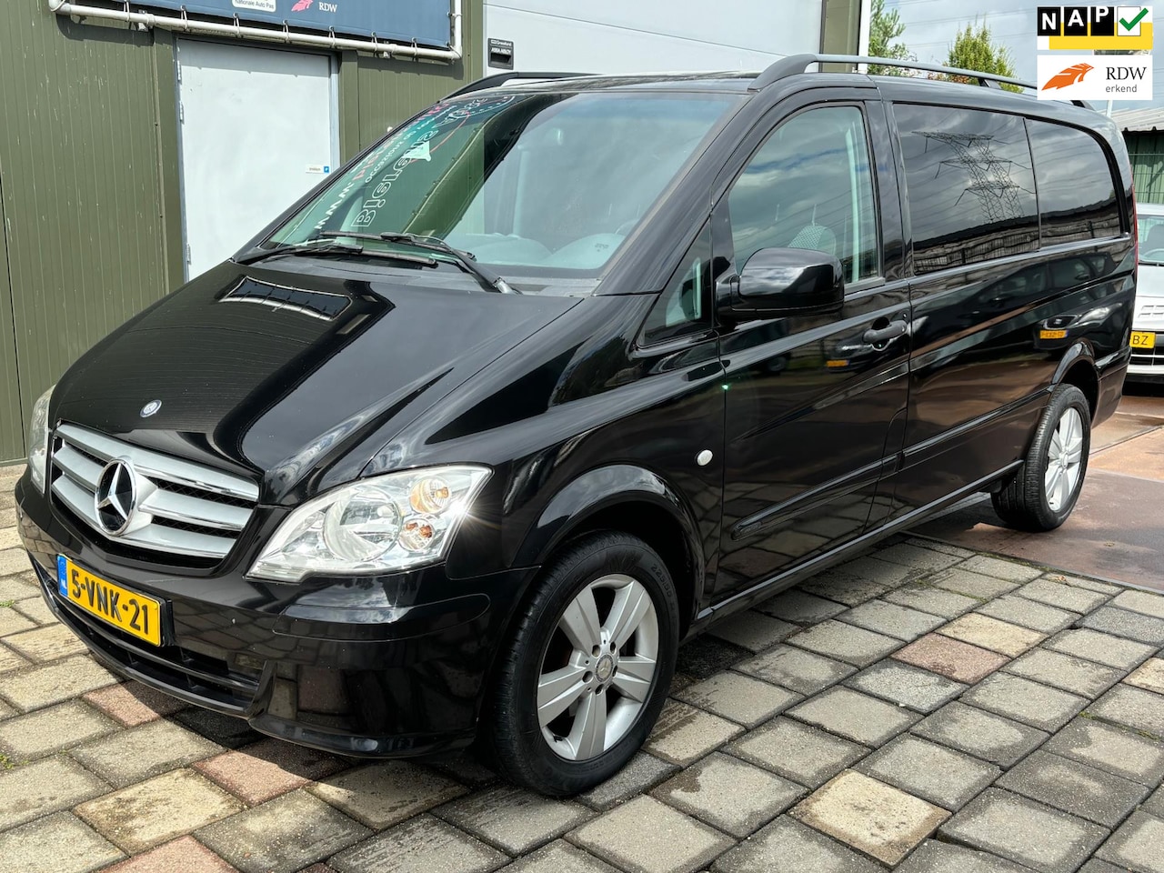 Mercedes-Benz Vito - 113 CDI 320 Lang Dubb Cabine Airco Navi - AutoWereld.nl