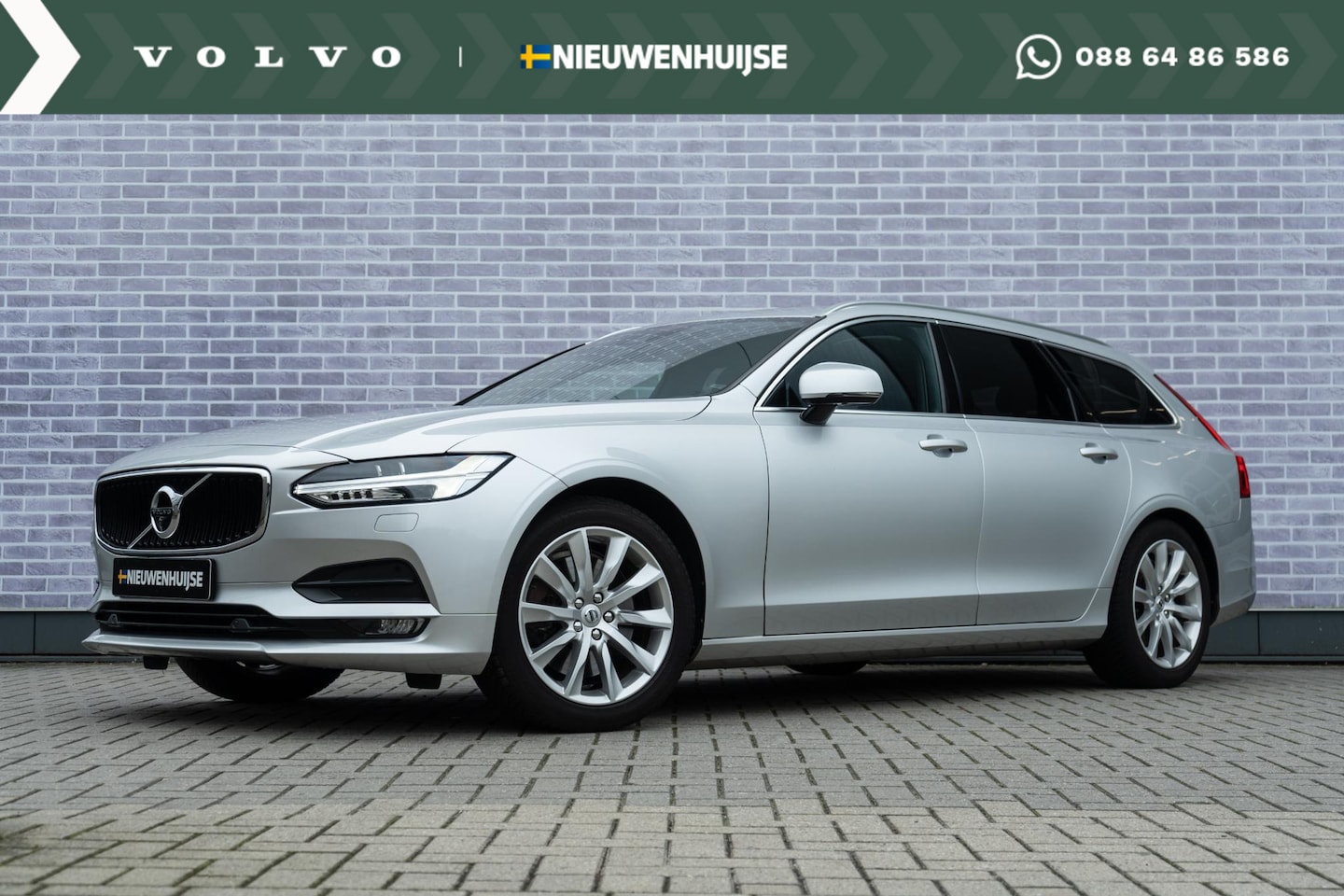 Volvo V90 - T4 Inscription | Navi | 360 Camera | Lederen Bekleding | Elek. Stoelen | Getint Glas | BLI - AutoWereld.nl