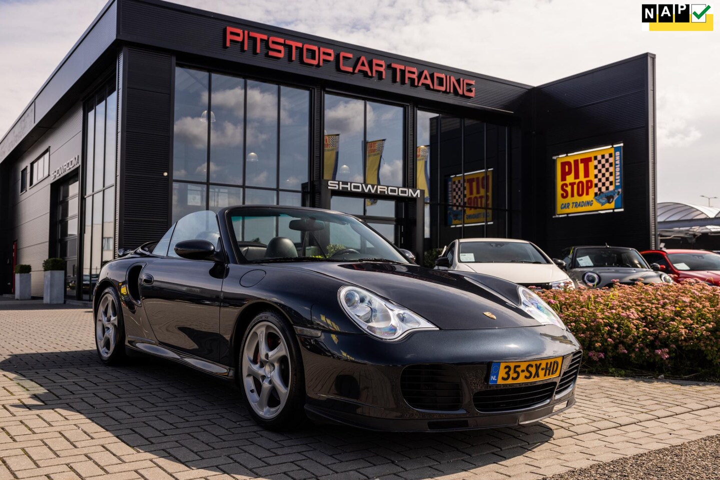 Porsche 911 Cabrio - 996 3.6 Turbo, 420 PK, NL AUTO, ERSTLACK! - AutoWereld.nl