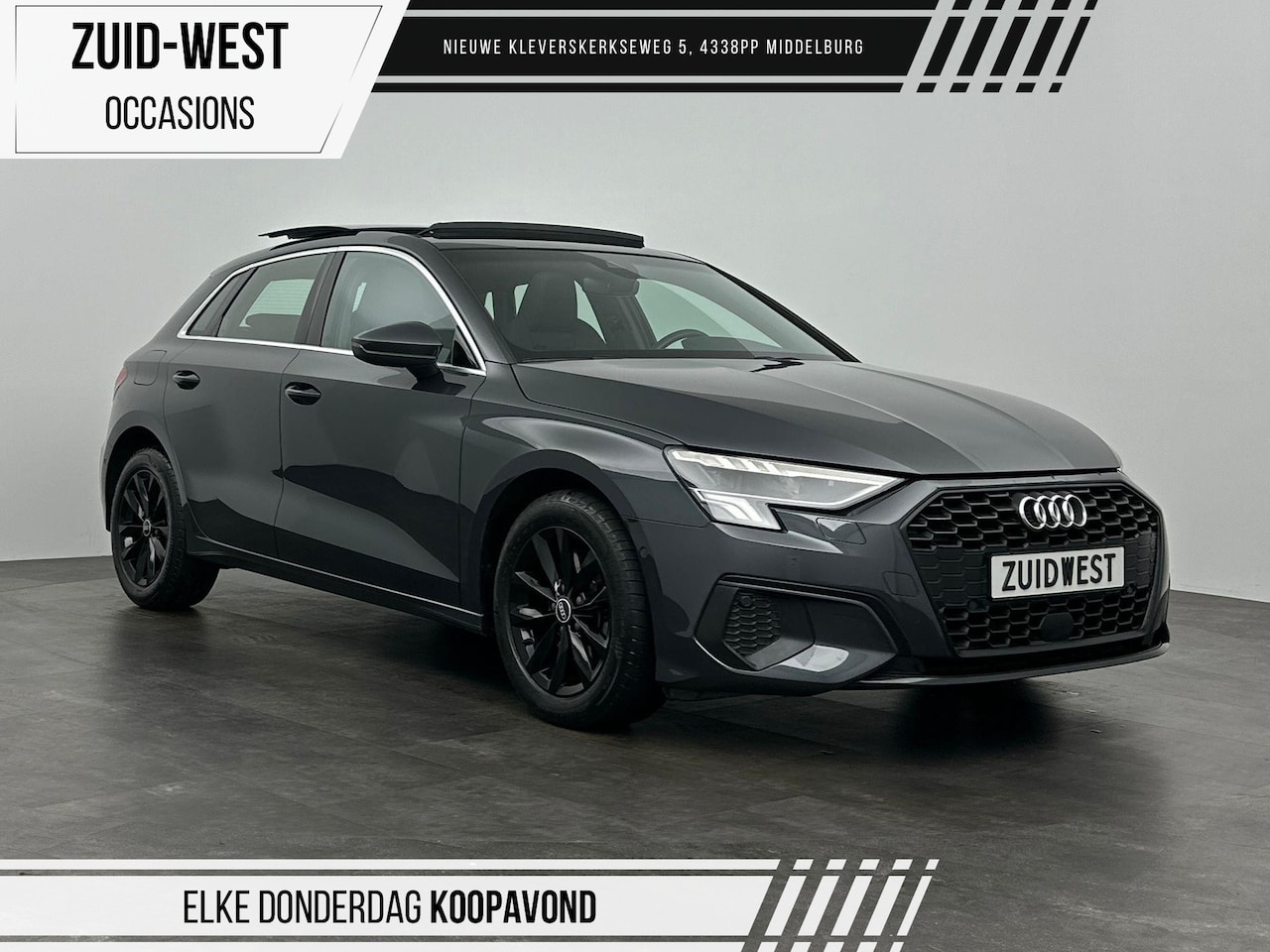 Audi A3 Sportback - 35 TFSI S-Line Pano Matrix Leder Carplay - AutoWereld.nl