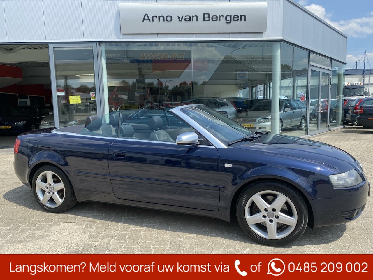 Audi A4 Cabriolet - 2.4 V6 Exclusive 2.4 V6 Exclusive, leder, clima, navi, cruisecontrol. - AutoWereld.nl