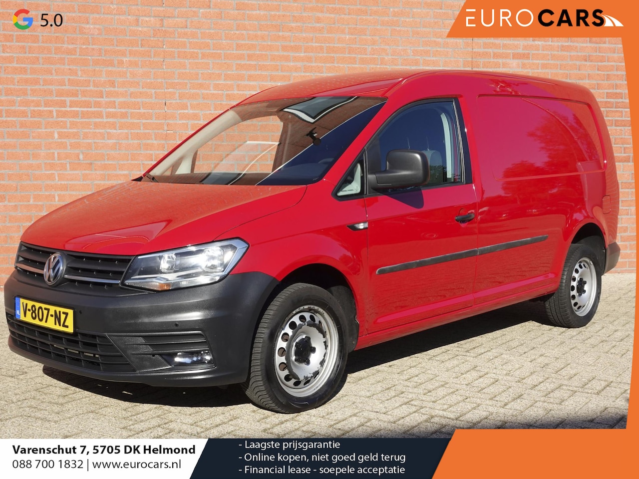 Volkswagen Caddy Maxi - L2H1 BMT Highline Automaat Airco Parkeersensoren Radio Bluetooth - AutoWereld.nl