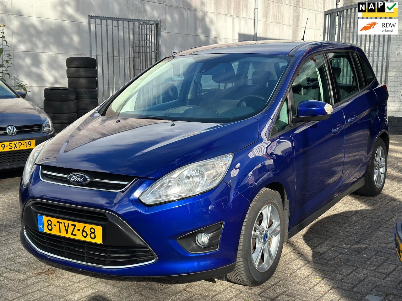 Ford Grand C-Max - 1.0 Edition Bj:2014 Airco|NAVI|CruiseControl|NAP - AutoWereld.nl