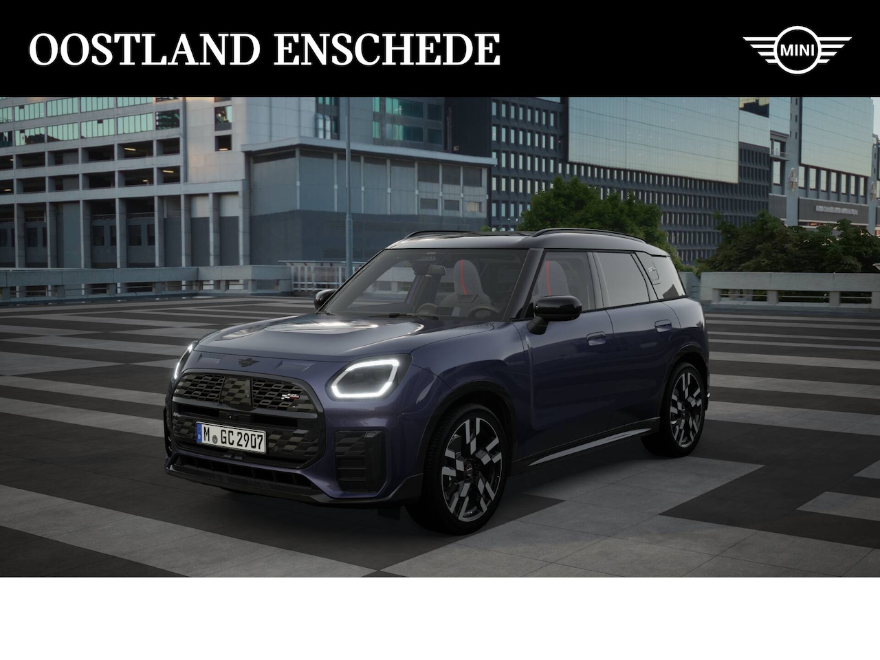 MINI Countryman - C / John Cooper Works / Pakket L / 20" JCW Flag Spoke 2-tone - AutoWereld.nl