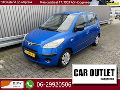 Hyundai i10 - 1.1 Active Cool 70Dkm.NAP, 1e Eignr, 5-Drs, Airco, z.g.a.Nieuwstaat, – Inruil Mogelijk –