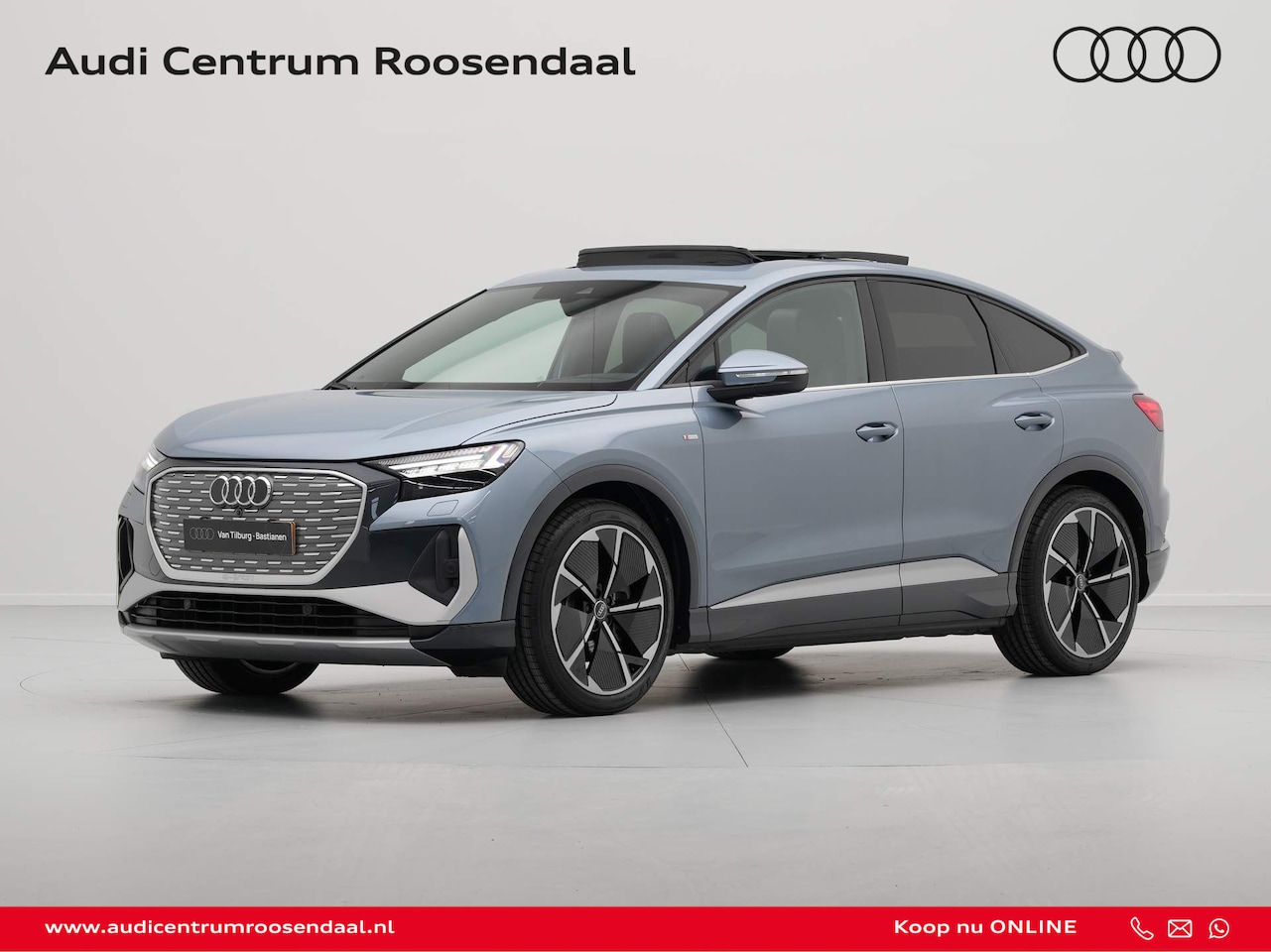 Audi Q4 Sportback e-tron - 40 S-Line edition 204pk 77 kWh Panorama Navigatie Camera Acc - AutoWereld.nl