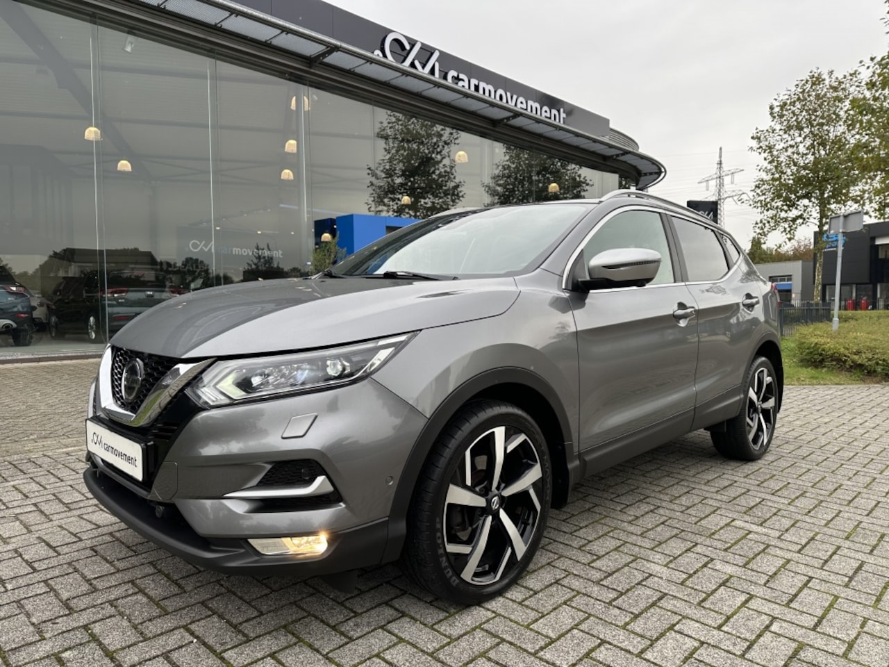 Nissan Qashqai - 1.3 DIG-T 160PK Tekna + Automaat | Navi | 360° Camera | Pano | M - AutoWereld.nl