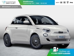 Fiat 500 - Urban 42 kWh | Clima | Cruise | Apple Carplay | Camera | Stoelverwarming | 16" | Sepp € 2.