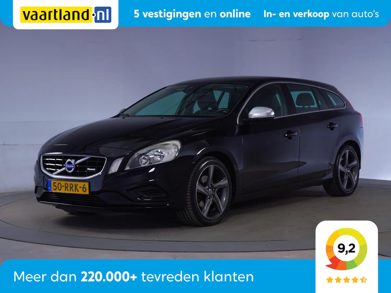 Volvo V60 - 1.6 T4 R-Design [ Navi Cruise LED ] - AutoWereld.nl