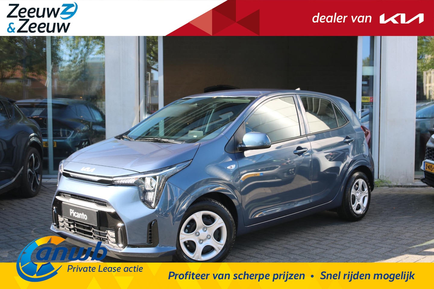 Kia Picanto - 1.0 DPI DynamicLine | Airco | Navi | Camera | Cruise Control | NIEUW TE BESTELLEN | €1.250 - AutoWereld.nl