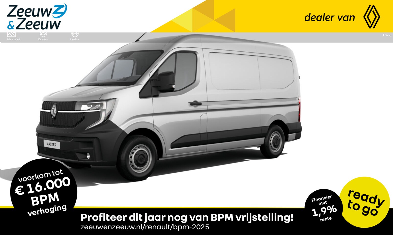 Renault Master - T35 2.0 dCi 130 L2H2 Advance - AutoWereld.nl