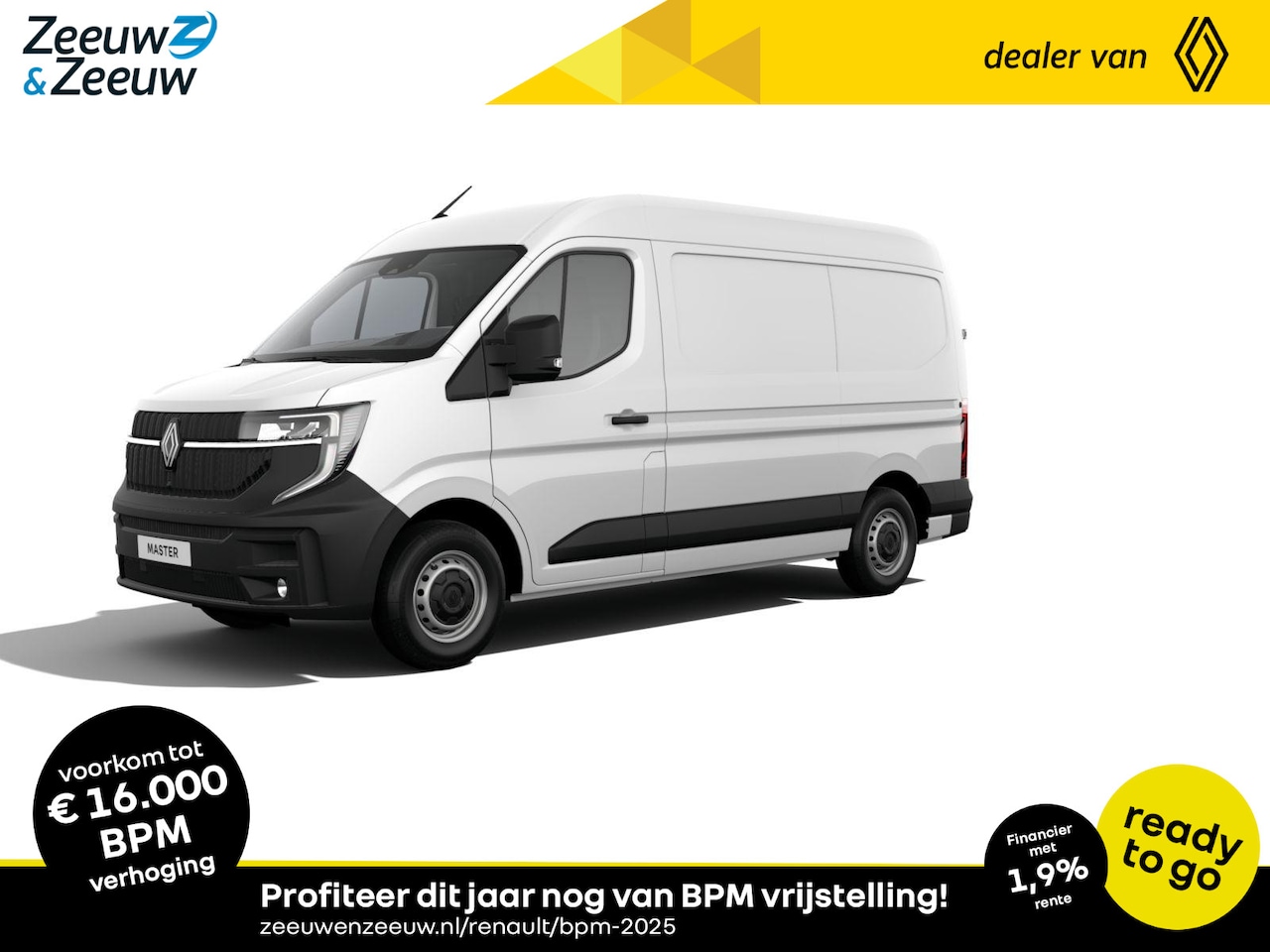 Renault Master - T35 2.0 dCi 130 L2H2 Advance - AutoWereld.nl