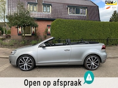 Volkswagen Golf Cabriolet - 1.4 TSI 161 PK DSG Aut leder xenon navigatie 18'' vlg stoelverwarming