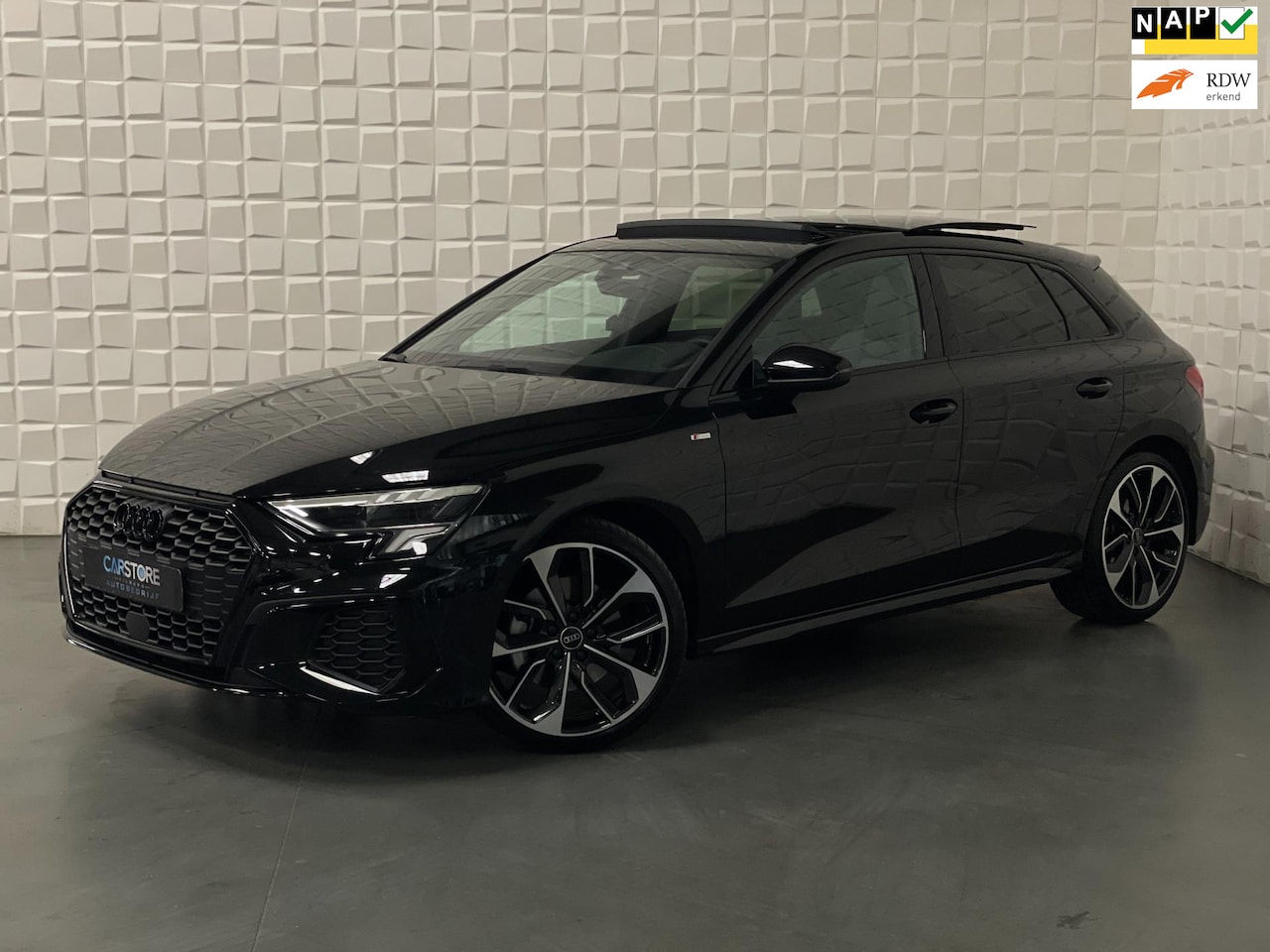 Audi A3 Sportback - 35 TFSI 3x S LINE VIRTUAL PANO KEYLESS B&O - AutoWereld.nl