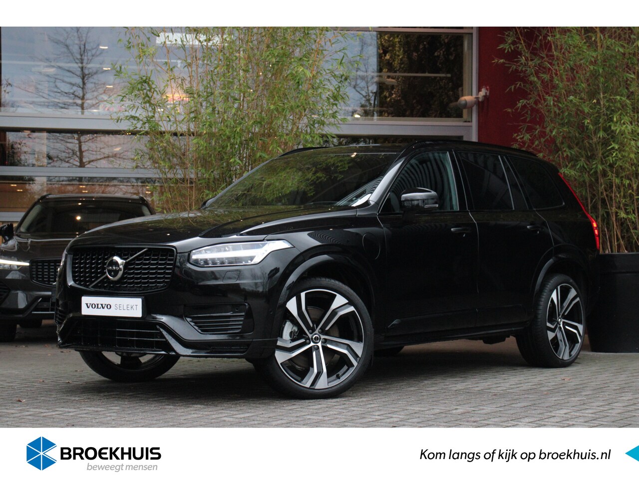 Volvo XC90 - T8 Recharge AWD 455pk Ultimate Dark | Luchtvering | Bowers&Wilkins | Massage | Trekhaak | - AutoWereld.nl