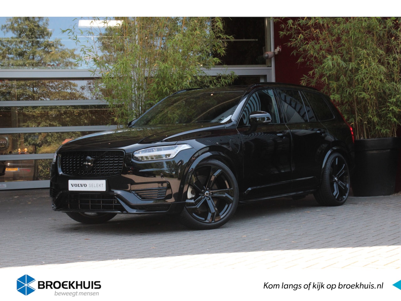 Volvo XC90 - T8 Recharge AWD 455pk Ultimate Dark Black Pack | Luchtvering (Selected Level) | Bowers&Wil - AutoWereld.nl