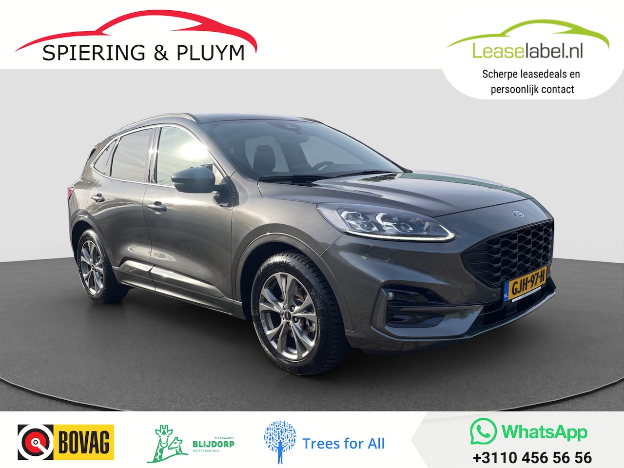 Ford Kuga - 2.5 PHEV ST-Line X | Pano | Trekhaak | Winterpack - AutoWereld.nl