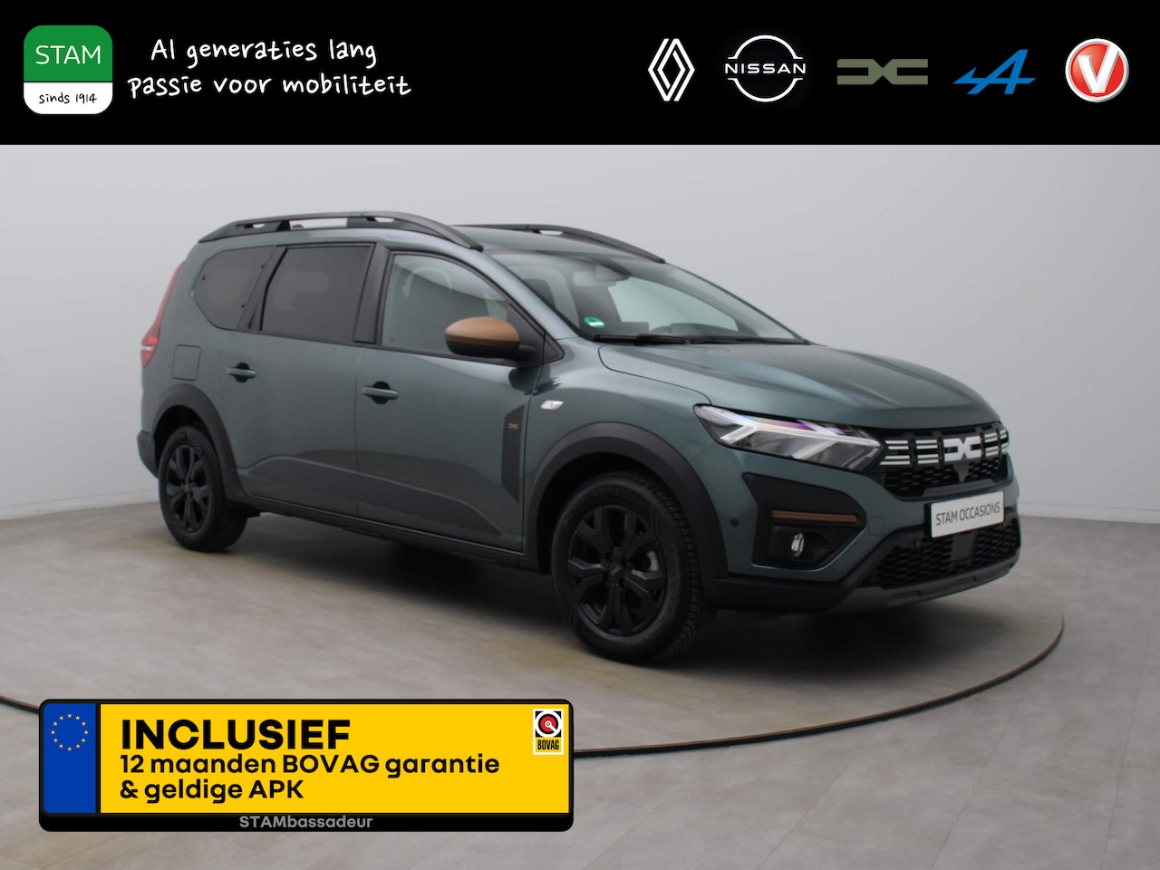 Dacia Jogger - TCe 110pk Extreme 7-PERSOONS Carmera | Climate | Navi | Parksens. v+a - AutoWereld.nl