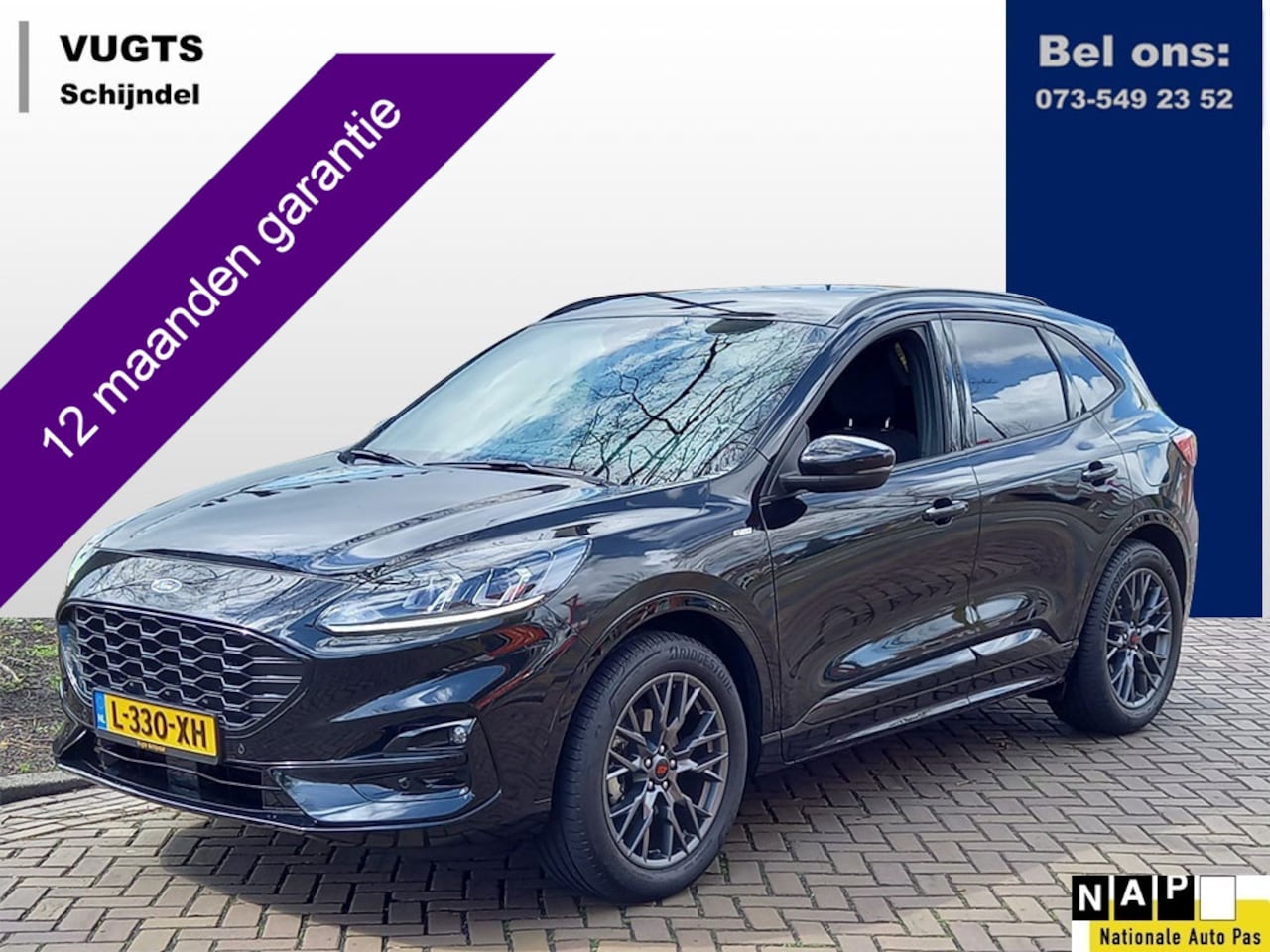 Ford Kuga - 1.5 EcoBoost 150-pk ST-Line. 1800 kg geremd aanhangwagen gewicht - AutoWereld.nl