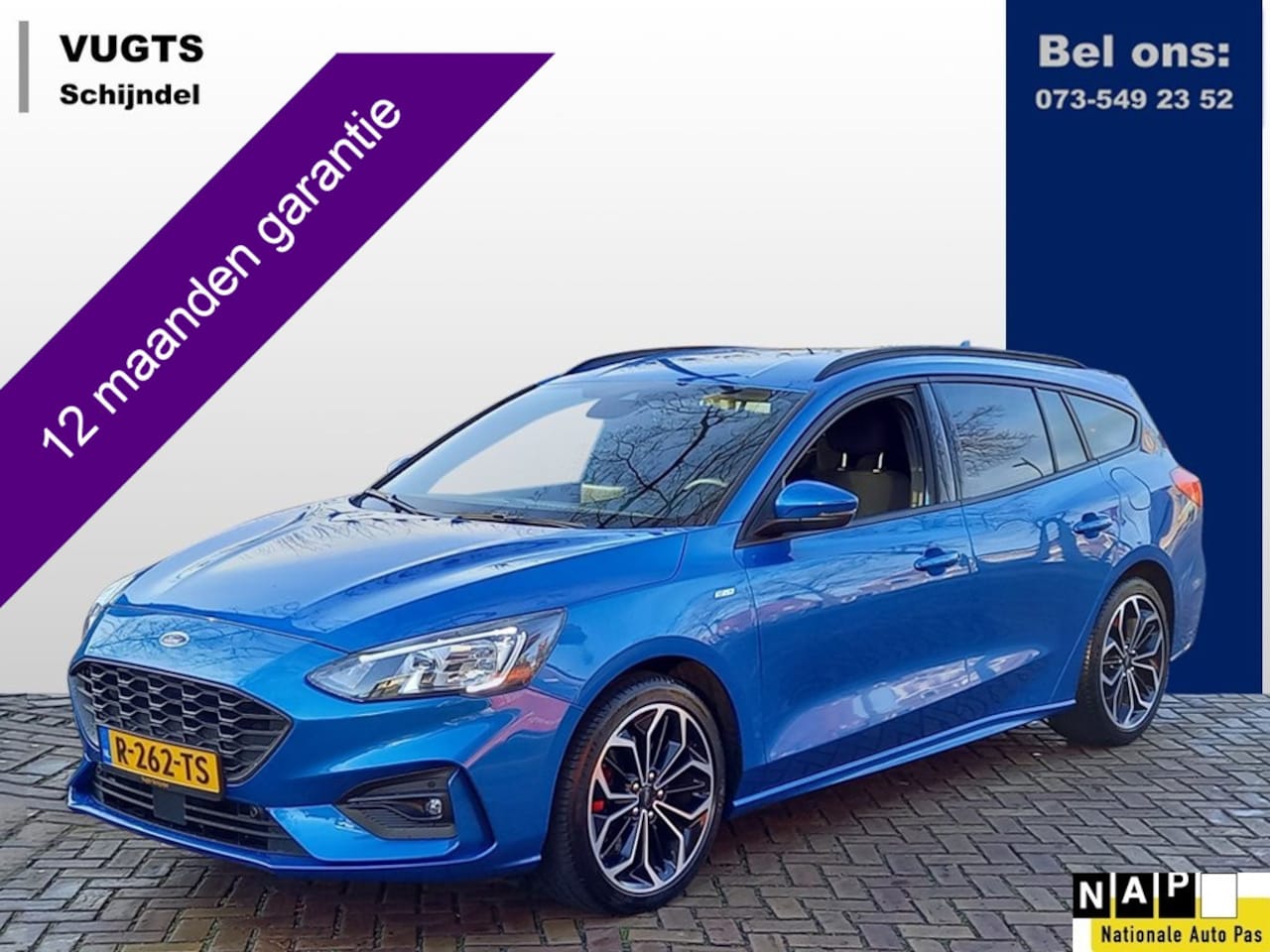 Ford Focus Wagon - 1.0 EcoBoost Hybrid 155-pk ST Line X Business - AutoWereld.nl