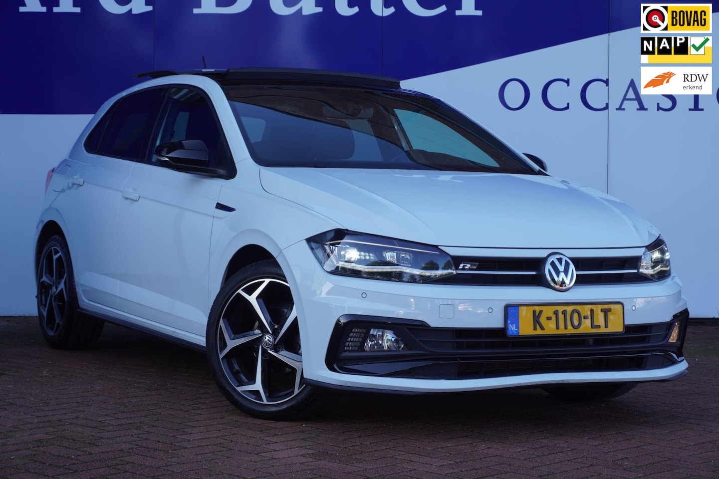 Volkswagen Polo - 1.0 TSI Highline R-LINE / LED / Pano-dak / Navigatie / 17"Lmv = TOP !! - AutoWereld.nl