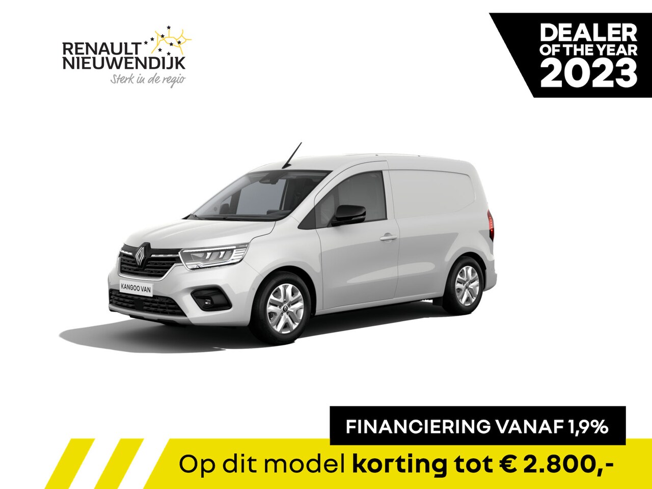 Renault Kangoo - Gesloten Bestel L1H1 Blue dCi 115 7EDC Extra | Achteruitrijcamera | Blind Spot Warning | E - AutoWereld.nl