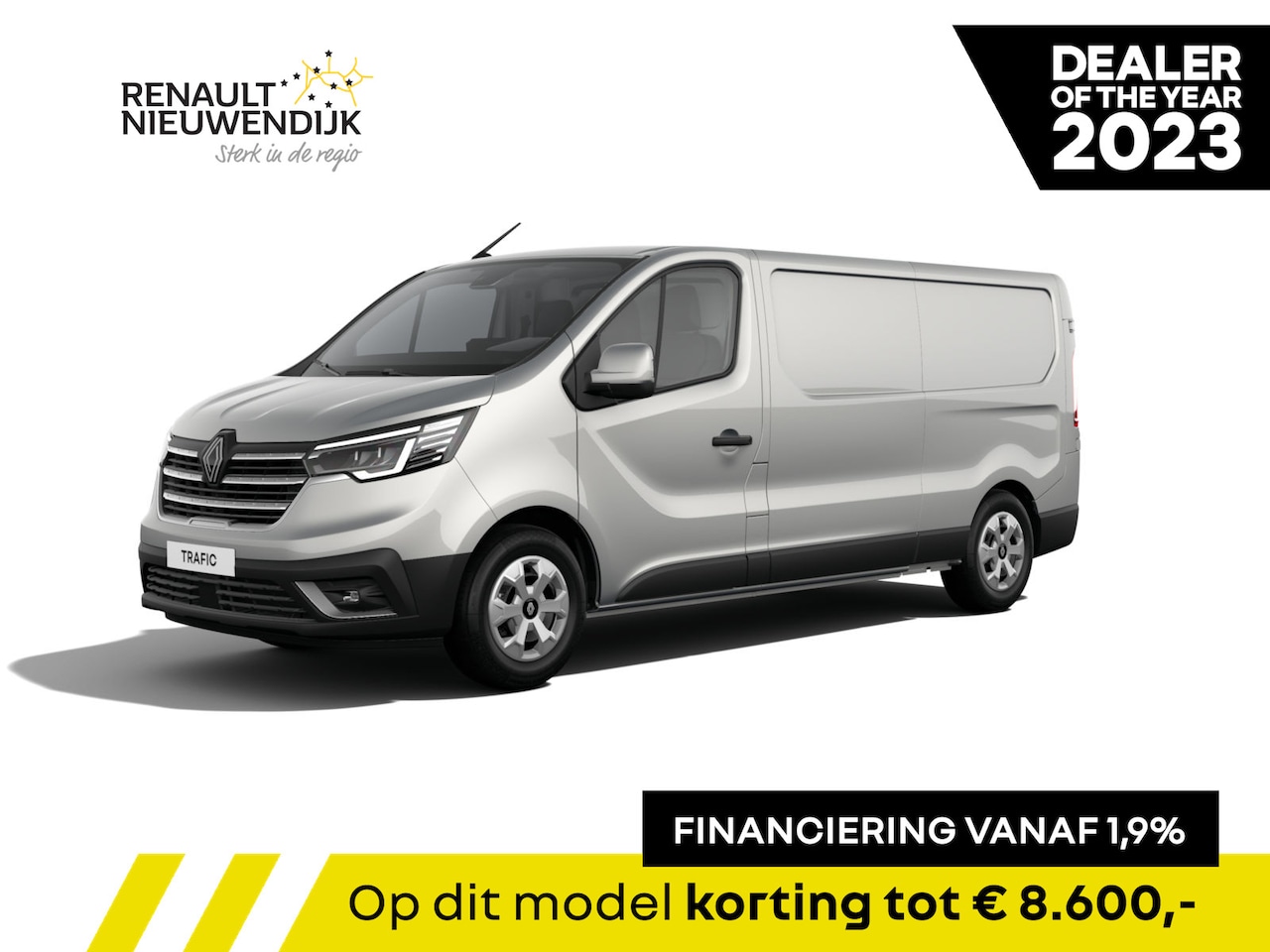 Renault Trafic - Gesloten Bestel L2H1 T30 dCi 150 6EDC Advance | Achteruitrijcamera | Alarmsysteem | C-Shap - AutoWereld.nl