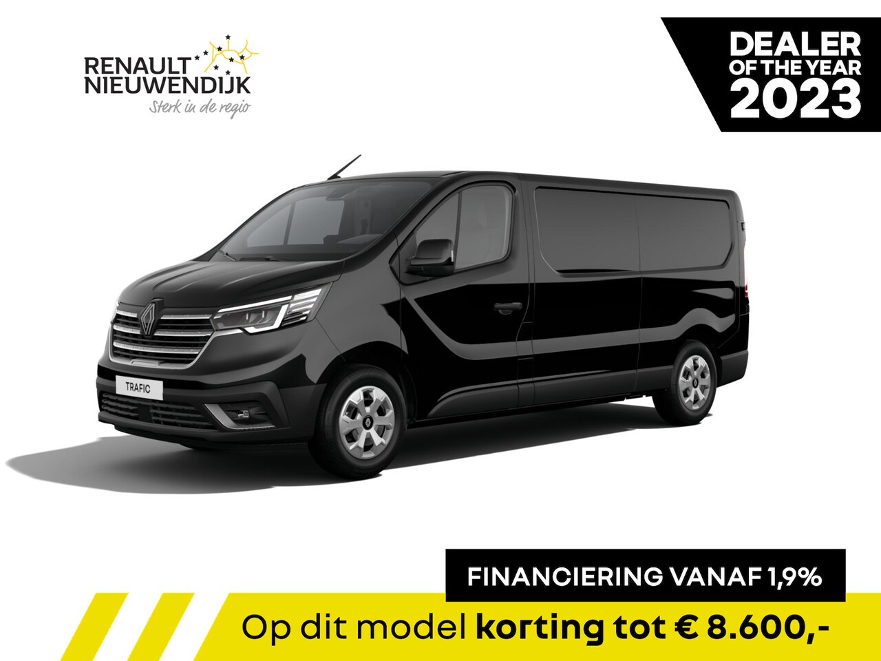 Renault Trafic - Gesloten Bestel L2H1 T30 dCi 130 6MT Advance | Achteruitrijcamera | Alarmsysteem | C-Shape - AutoWereld.nl