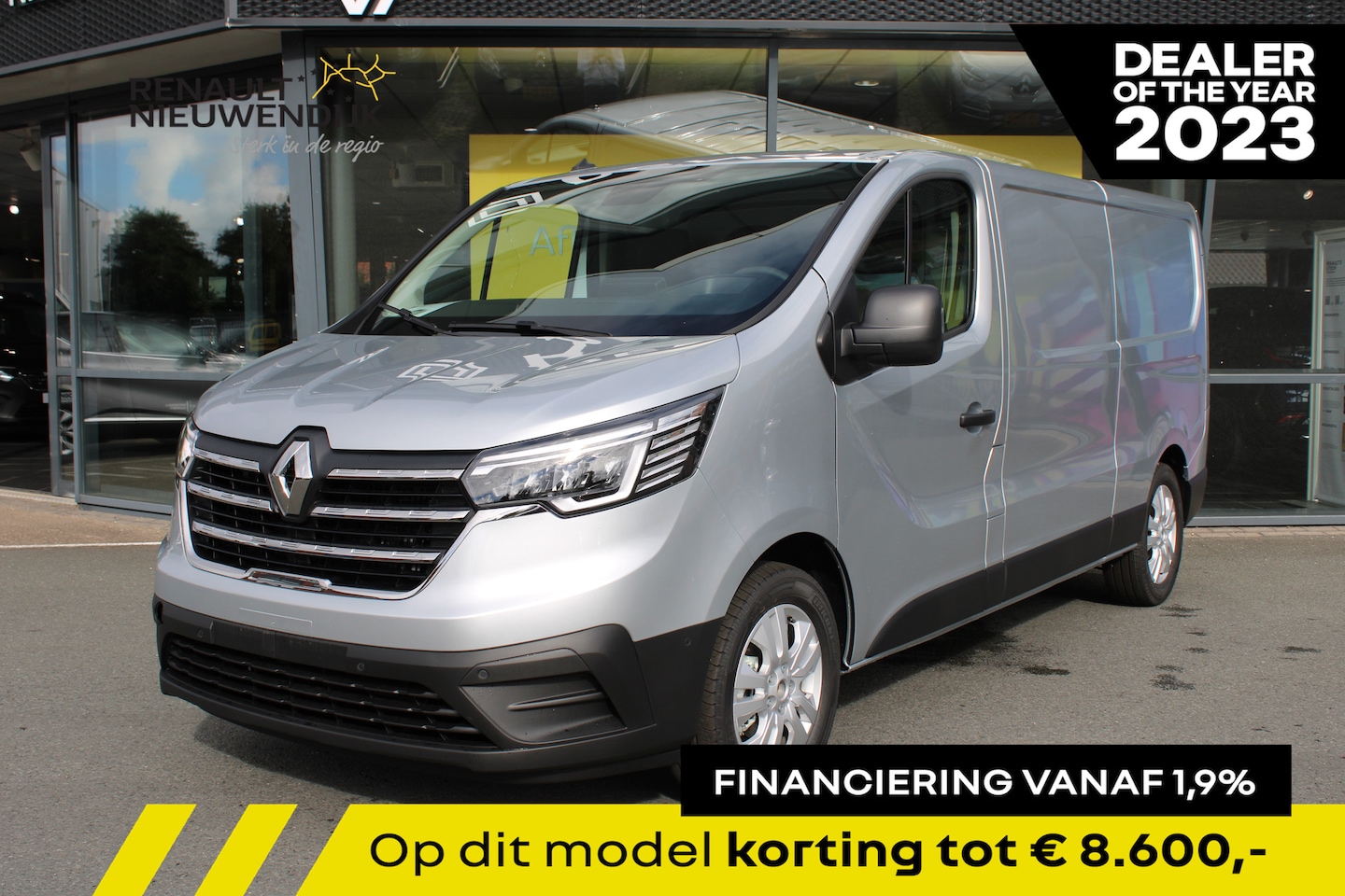 Renault Trafic E-Tech - Gesloten Bestel L2H1 Electric 120 1AT Comfort | Airconditioning | C-Shape LED dagrijverlic - AutoWereld.nl