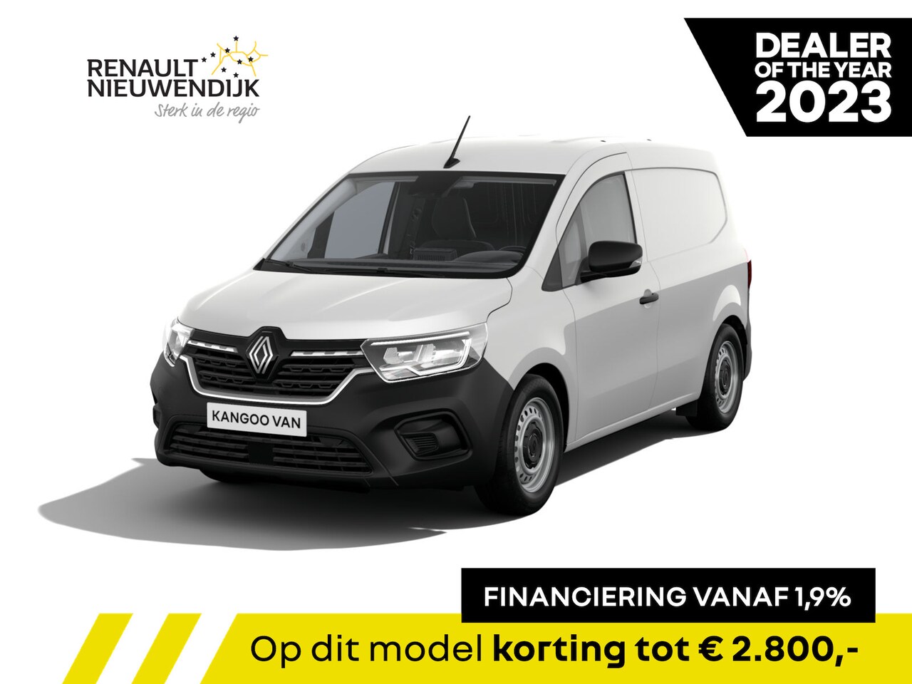 Renault Kangoo - Gesloten Bestel L1H1 Blue dCi 115 7EDC Extra | Achteruitrijcamera | Blind Spot Warning | E - AutoWereld.nl