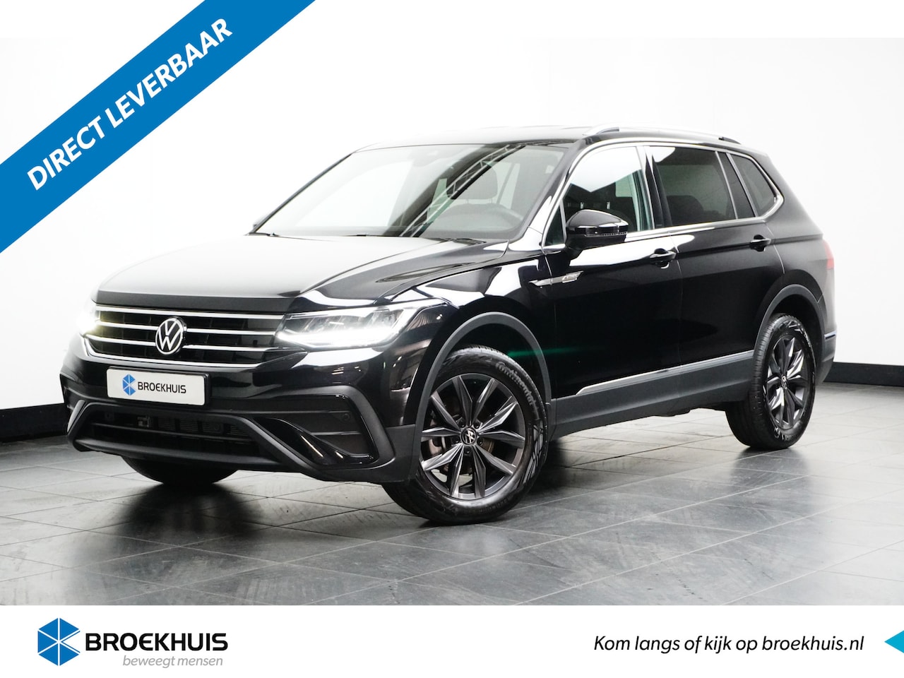 Volkswagen Tiguan Allspace - 1.5 TSI DSG 7-persoons | Achteruitrijcamera | ACC | PDC V+A | Elektrische achterklep | Weg - AutoWereld.nl