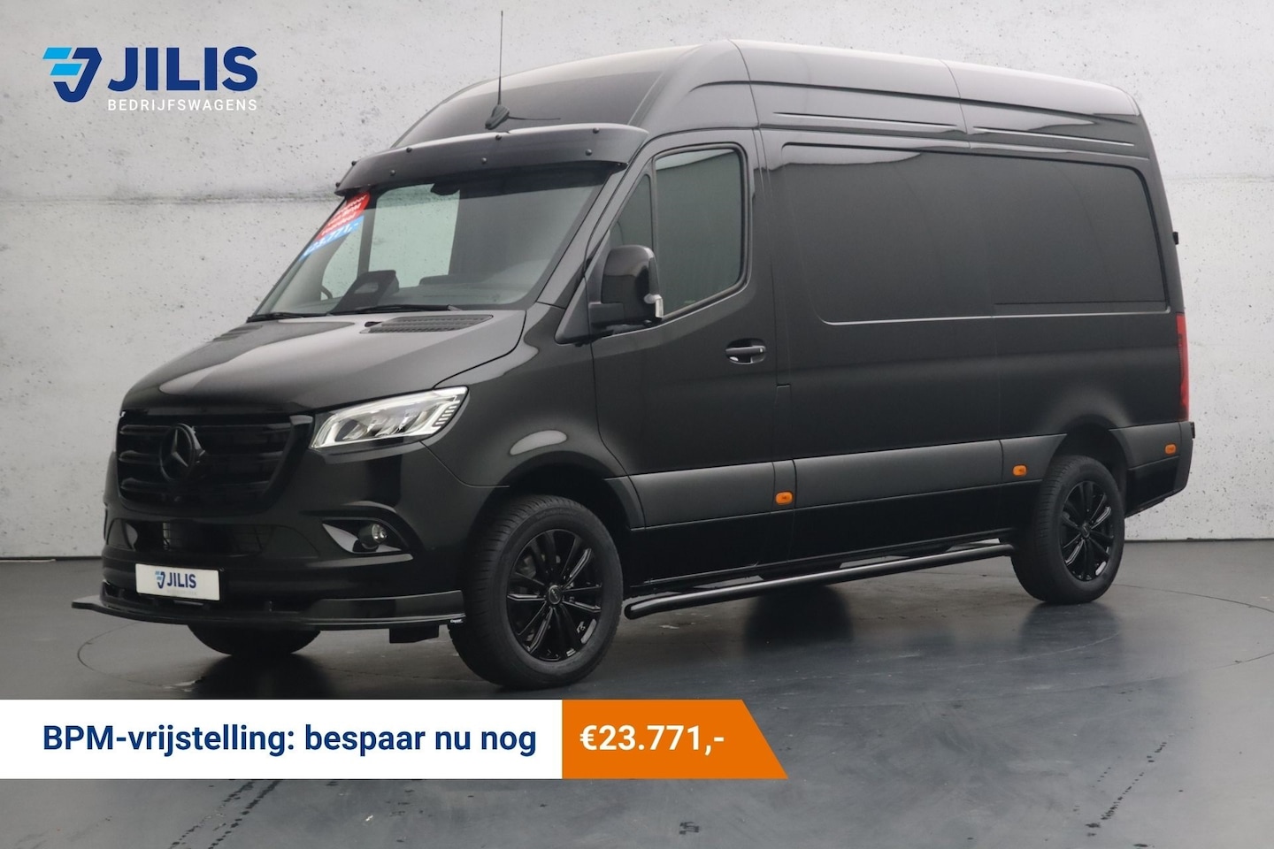 Mercedes-Benz Sprinter - 319 L2H2 RWD Automaat | 3,5T Trekhaak | 360 camera | LED | Navigatie | Stoelverwarming - AutoWereld.nl