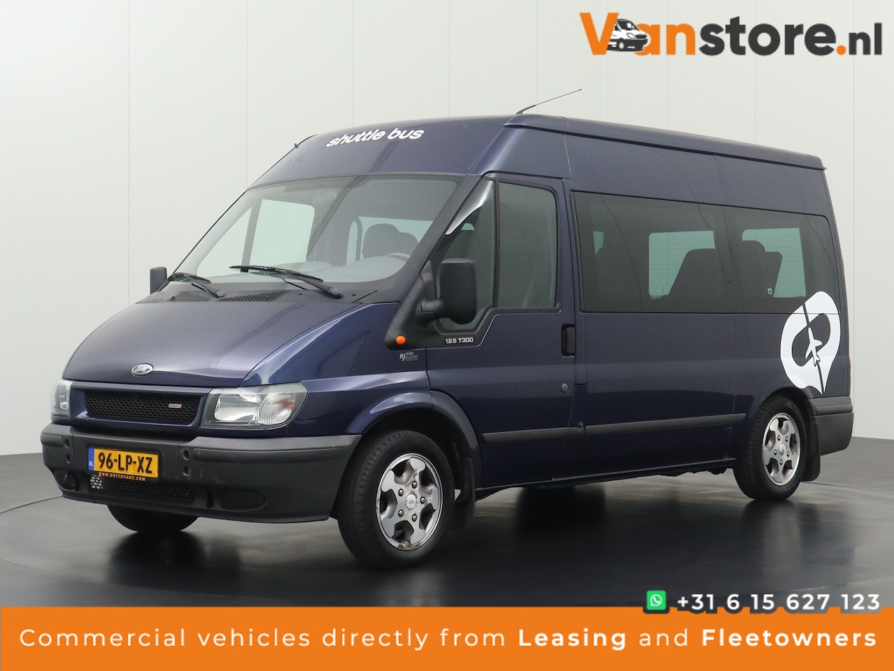 Ford Transit Kombi - 300M 2.0TDCi 125PK L3H2 | 8-persoons Kombi | Airco - AutoWereld.nl