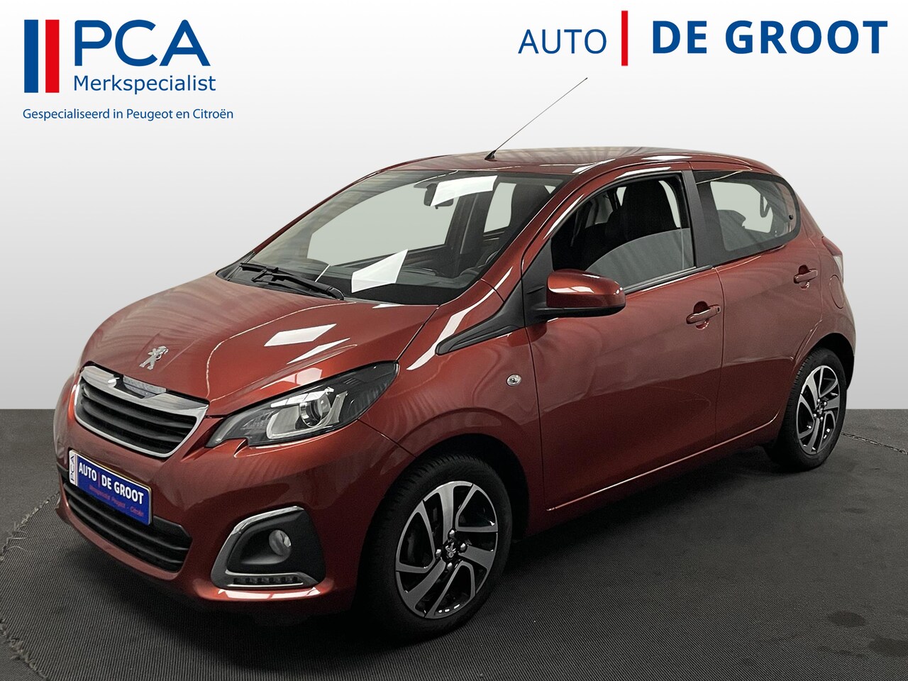 Peugeot 108 - ALLURE 5Drs 72pk Carplay Navi | LED | Airco | Lichtmet. - AutoWereld.nl