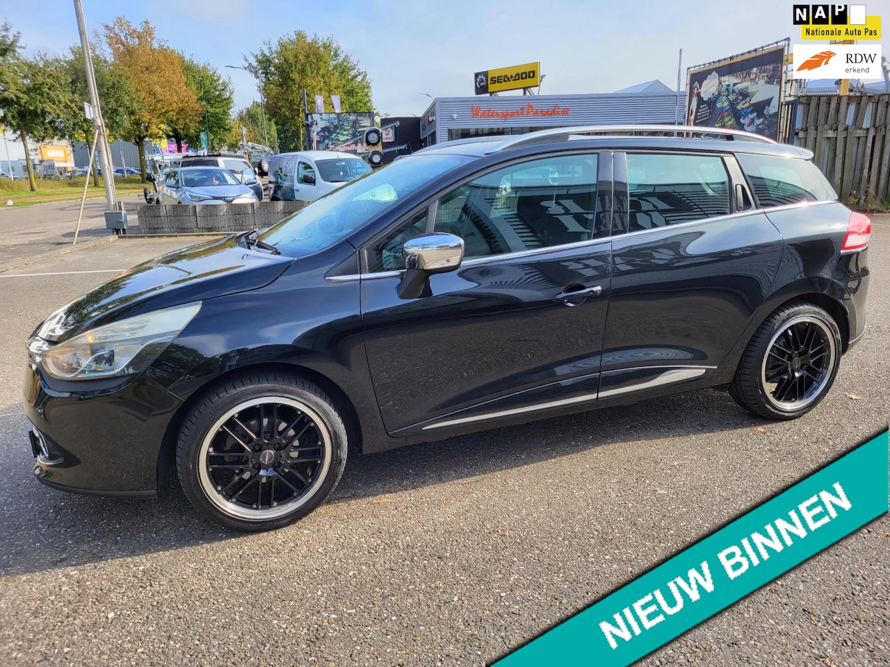 Renault Clio Estate - 1.2 16V NAVI,CR.CONTROL,dealer onderhouden - AutoWereld.nl