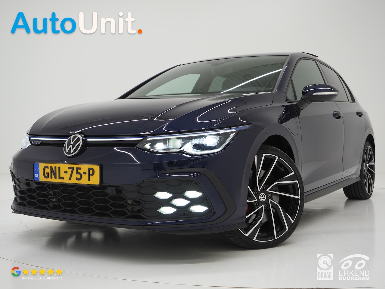 Volkswagen Golf - 1.4 eHybrid GTE | Panoramadak | Leder | Stoelkoeling/Verwarming | Head-Up | Trekhaak - AutoWereld.nl