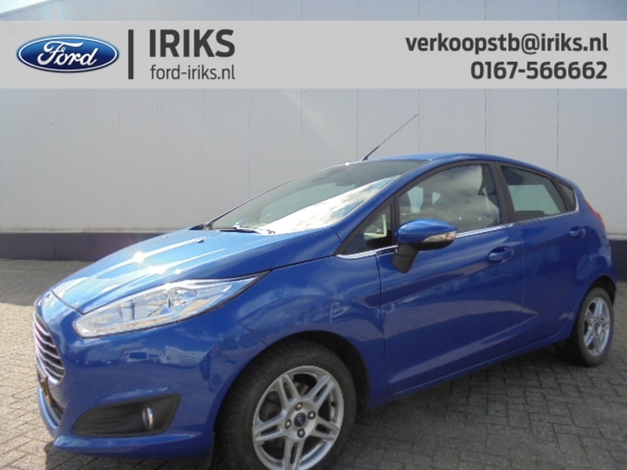 Ford Fiesta - 1.0 Eco Bst 100PK 5D S/S Titanium Navi & Trekhaak - AutoWereld.nl