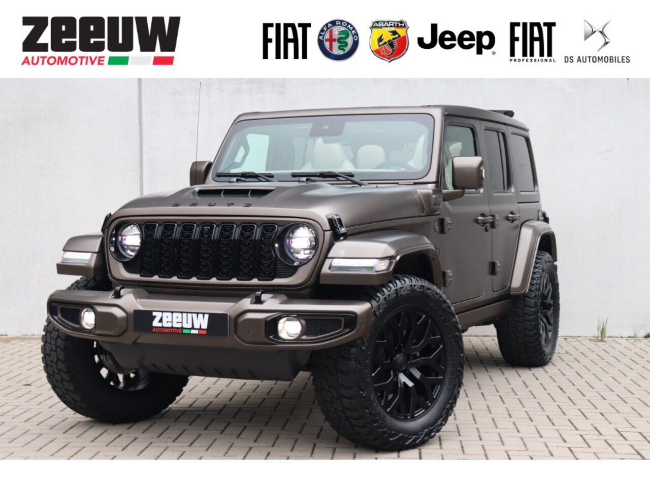 Jeep Wrangler Unlimited - BRUTE Custom Skyview 4Xe 380 PK | Full Performance | 22" - AutoWereld.nl