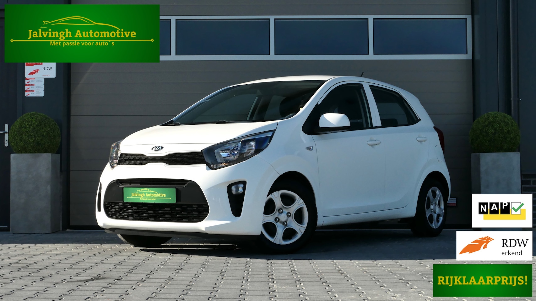 Kia Picanto - 1.0 CVVT EconomyPlusLine |1e eig!|DLR onderhouden! |Airco|Bluetooth - AutoWereld.nl