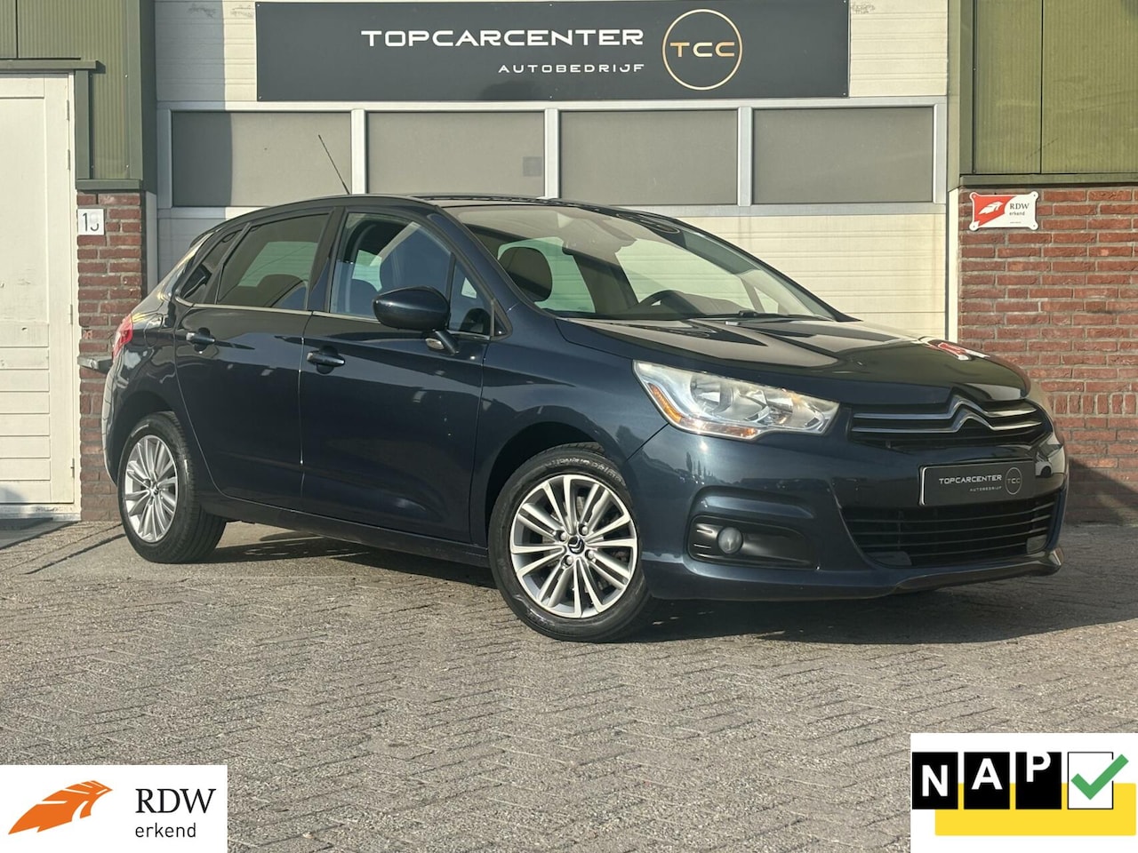 Citroën C4 - 1.6 THP Ligne Business/TREKHAAK/PARKS/NAVI/APK/NAP - AutoWereld.nl