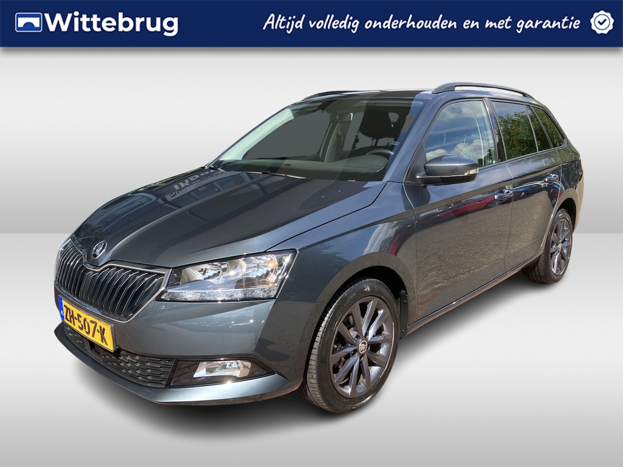 Skoda Fabia Combi - 1.0 Business Edition Metallic/ Climatronic/ APP/Parkeersensor A/ 16 lmv - AutoWereld.nl