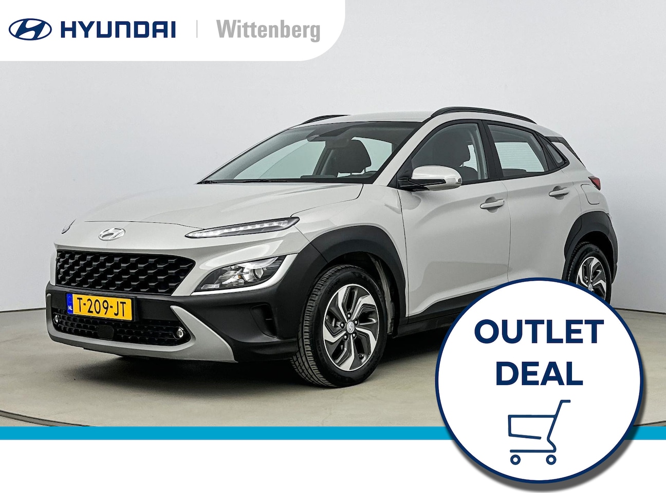 Hyundai Kona - 1.6 GDI HEV COMFORT SMART | OUTLET DEAL! | NAVI | CAMERA | ADAPTIVE CRUISE | PDC | CLIMA | - AutoWereld.nl