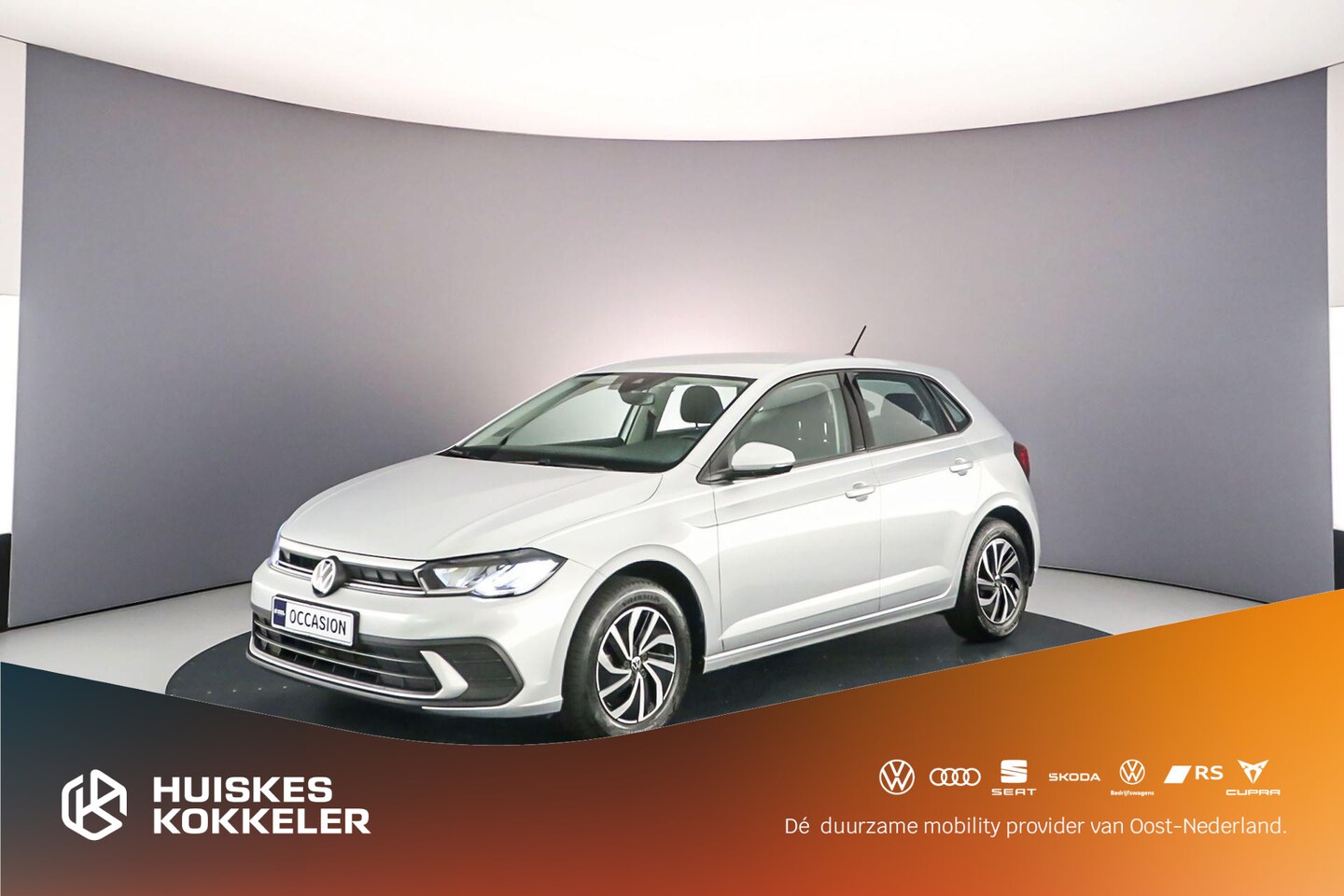 Volkswagen Polo - Life 1.0 TSI 95pk Adaptive cruise control, Airco, DAB, Radio, App connect, Bluetooth, LED - AutoWereld.nl