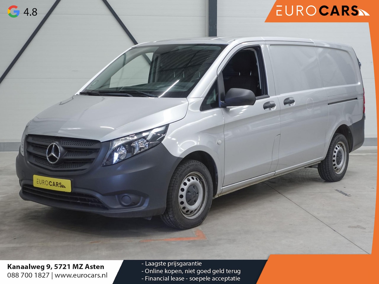 Mercedes-Benz Vito - 111 CDI Functional Lang 2x Schuifdeur Airco Cruise control Trekhaak - AutoWereld.nl