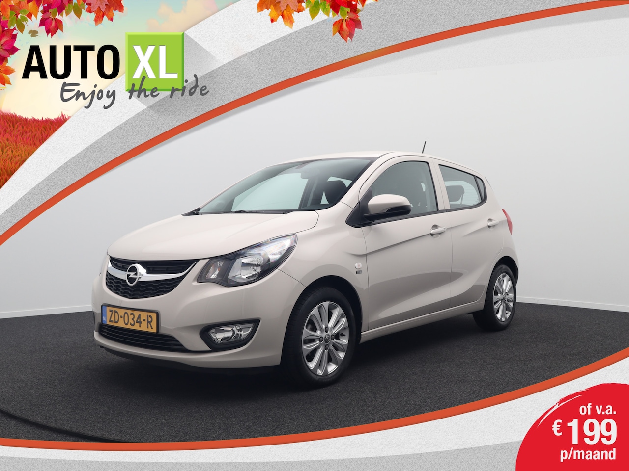 Opel Karl - 1.0 ecoFLEX 120 Jaar Edition+ Carplay Navi Park. Sens LMV 15' - AutoWereld.nl